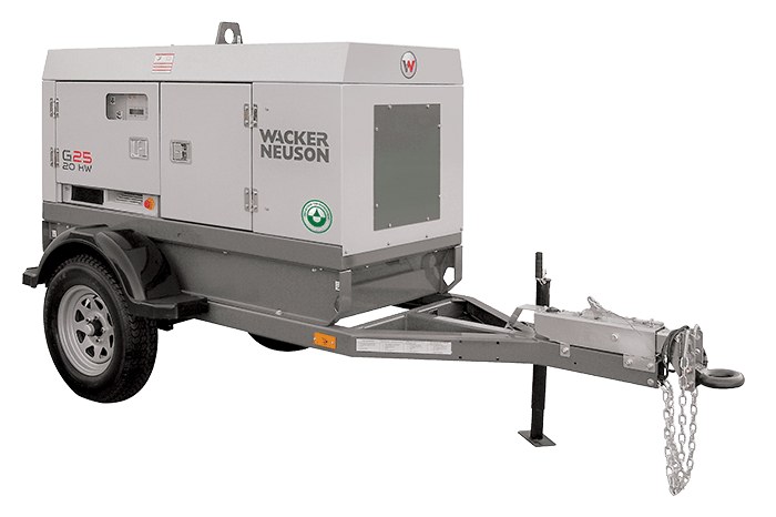 G25 Trailer-Mounted Generator - Wacker Neuson™