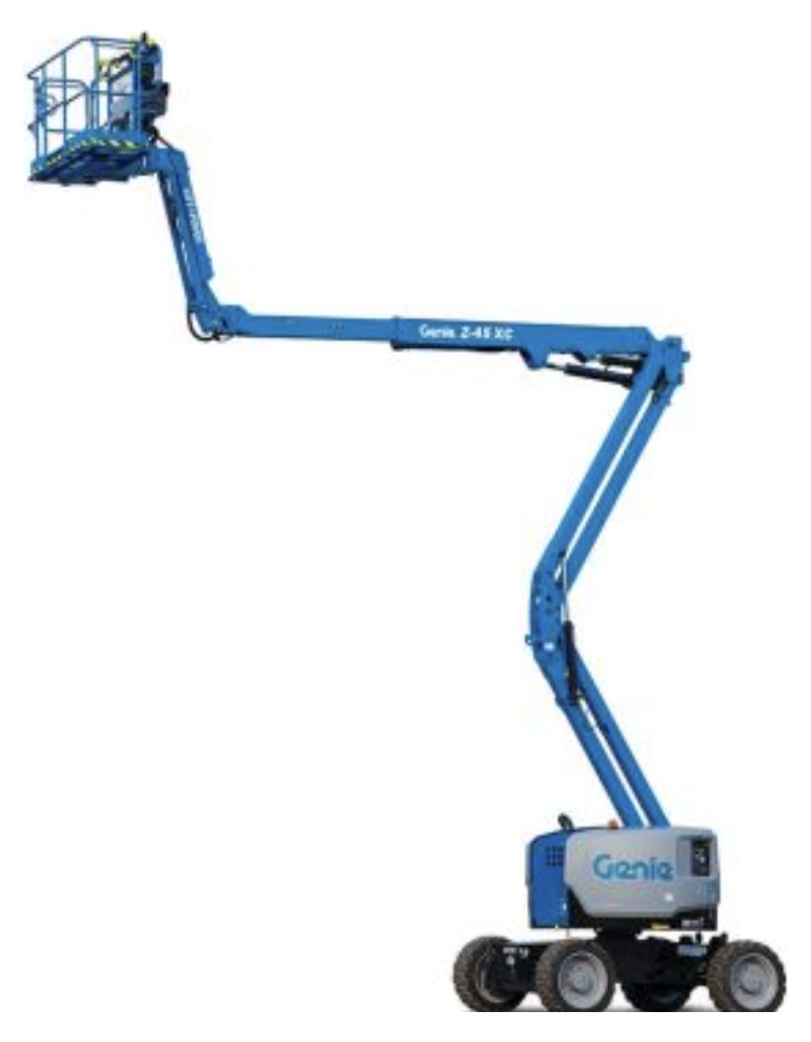 Genie Z-45 Articulating Boom Lift (Dual Fuel)