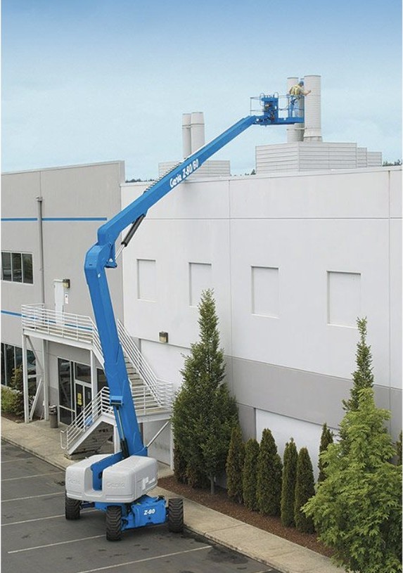 Genie Z-80 Articulating Boom Lift (Dual Fuel/Diesel)
