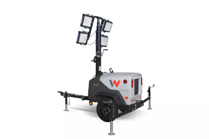 LTT6 Trailer-Mounted LED Light Tower - Wacker Neuson™
