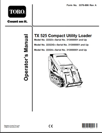 Toro Dingo TX525 Compact Utility Loader