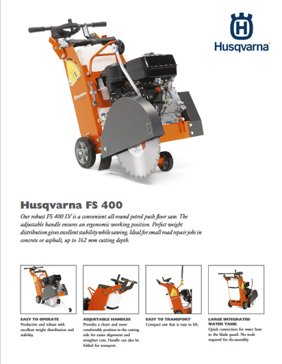 Husqvarna FS 400 LV Concrete Saw